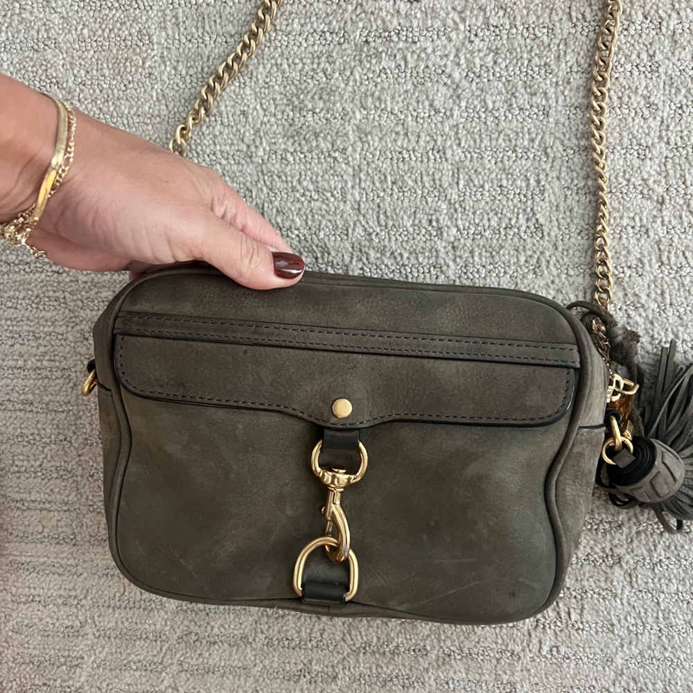 Rebecca Minkoff Olive Green Crossbody Bag